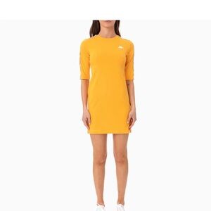 Kappa Women's Vibrant Yellow Mini Dress
